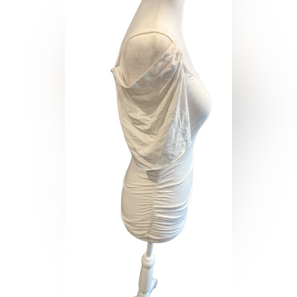 Vintage Baby Phat Off-Shoulder Top-White - Picture 4 of 6